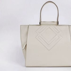 PHILO KEEPSAKE TOTE IN Bone